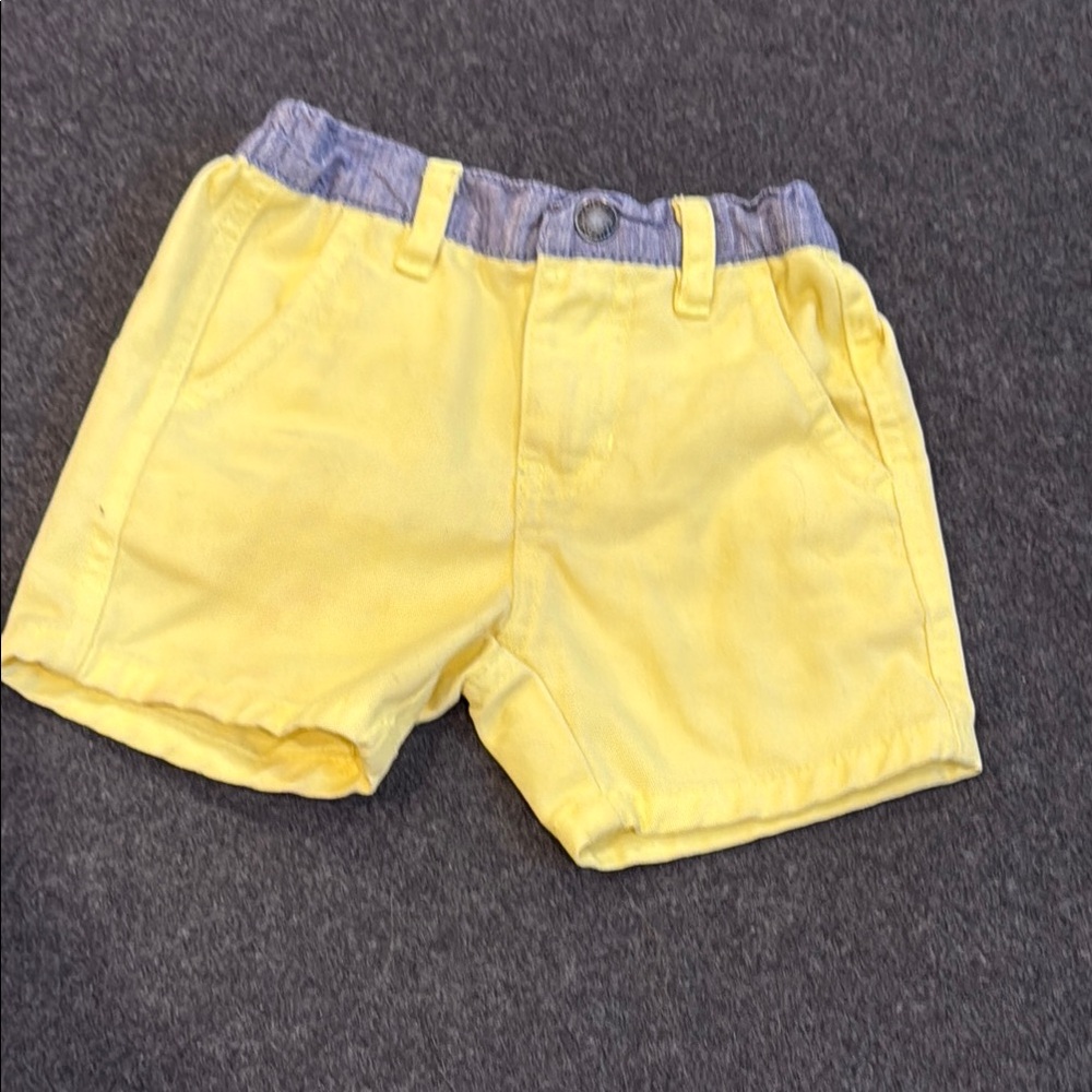 Nautica Yellow Casual Cotton Shorts